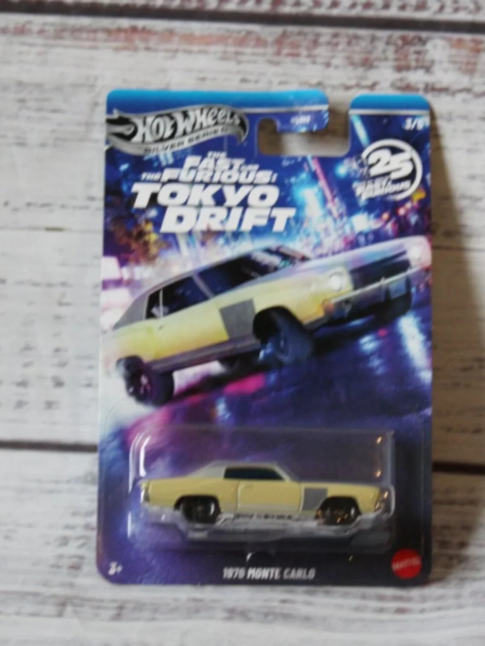 Hot Wheels Silver Series 2026 Fast & Furious: Tokyo Drift 3/5 1970 Monte Carlo